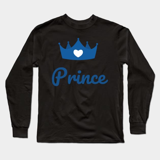 CUTE PRINCE Long Sleeve T-Shirt by SeFOne-one